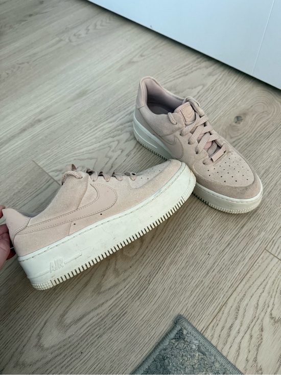 Nike Shoes - Nike Platform Air Force 1 Sneaker in Blush Pink